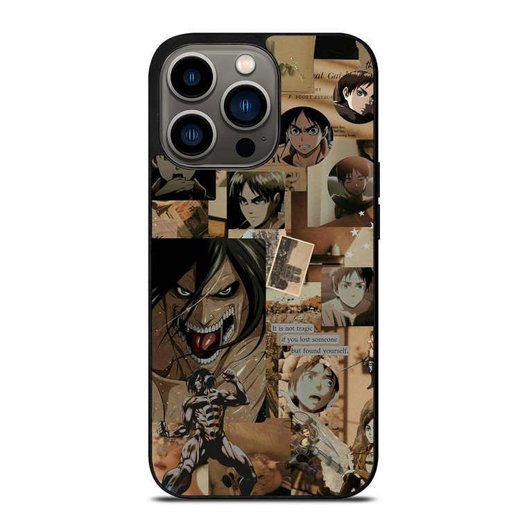 ATTACK ON TITAN WAR ANIME MANGA iPhone 13 Pro Case