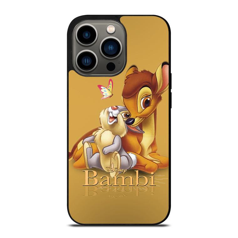 BAMBI AND RABBIT DISNEY CARTOON iPhone 13 Pro Case