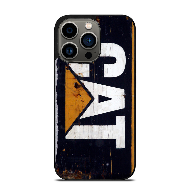 CATERPILLAR LOGO RUSTY EMBLEM iPhone 13 Pro Case