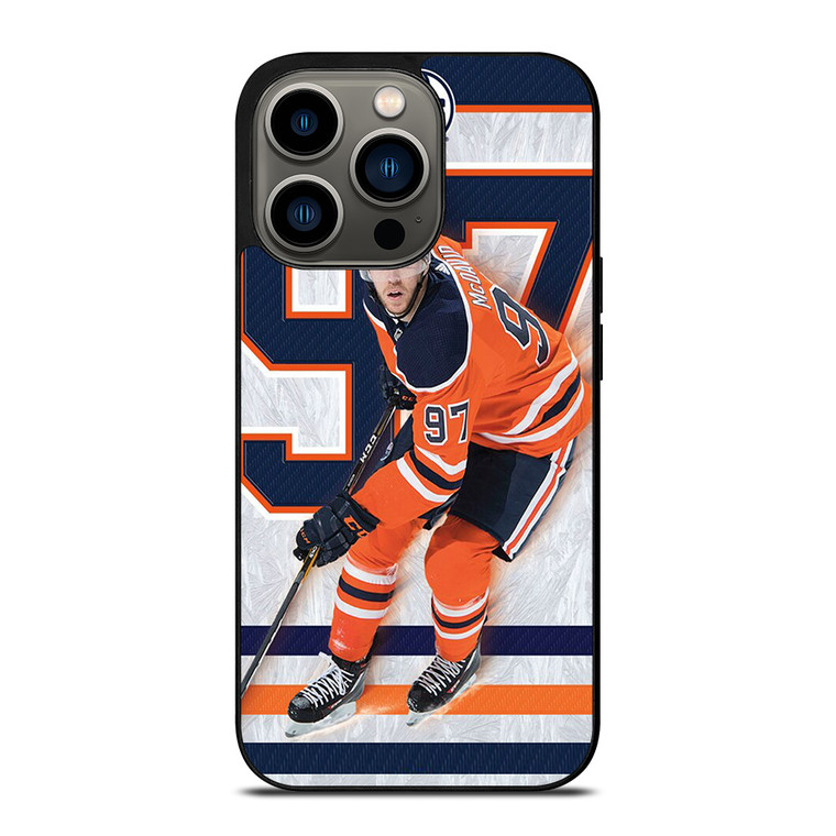 CONNOR MCDAVID EDMONTON OILER HOCKEY iPhone 13 Pro Case