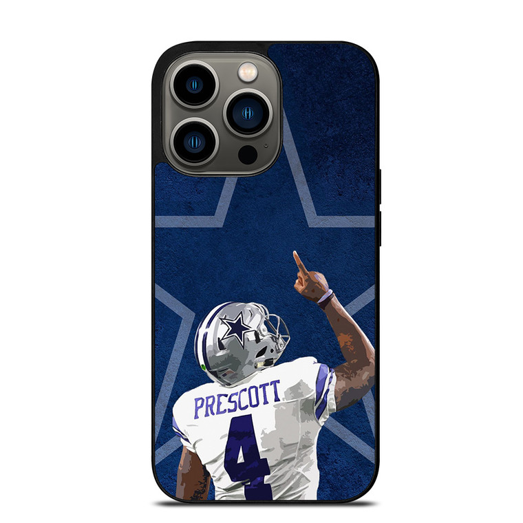 DAK PRESCOTT COWBOYS DALLAS COWBOYS FOOTBALL FOUR iPhone 13 Pro Case