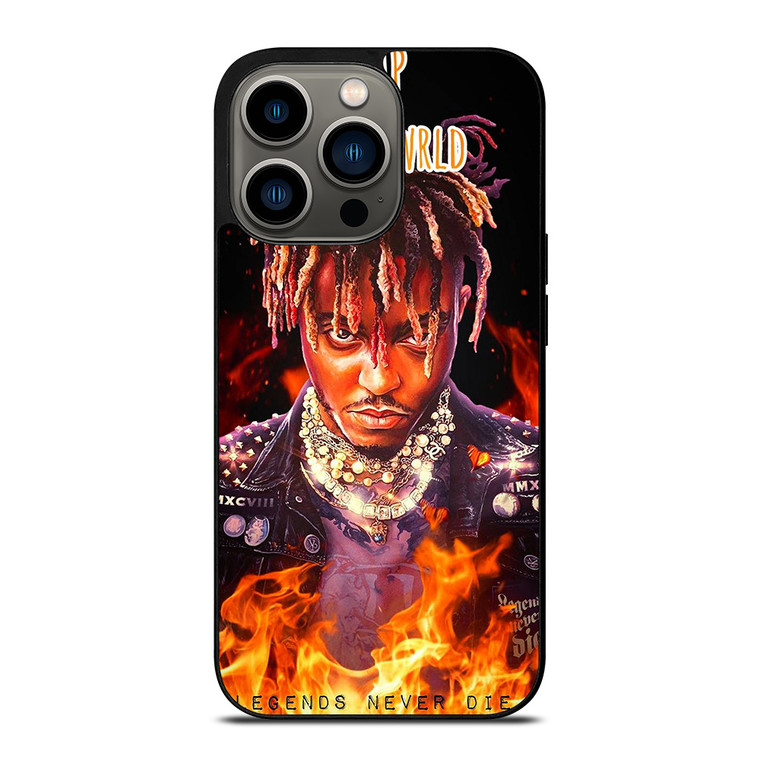 JUICE WRLD LEGENDS NEVER DIE ON FIRE iPhone 13 Pro Case