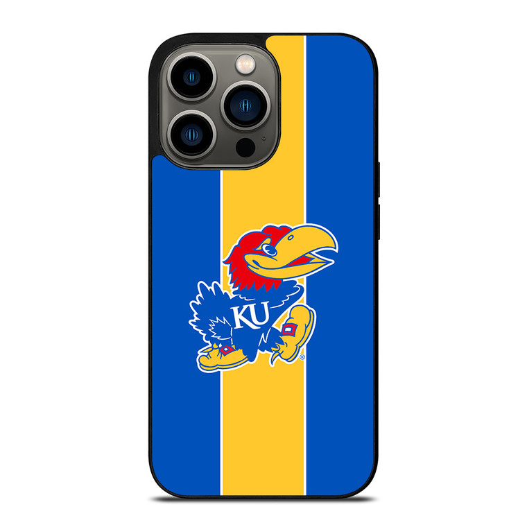 KANSAS JAYHAWKS STRIPS iPhone 13 Pro Case