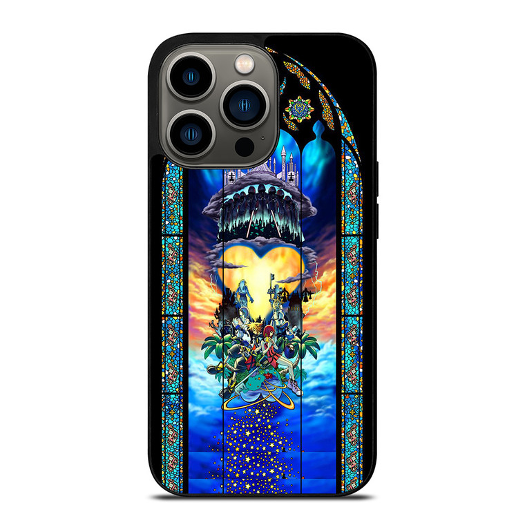 KINGDOM HEARTS ART GLASS iPhone 13 Pro Case