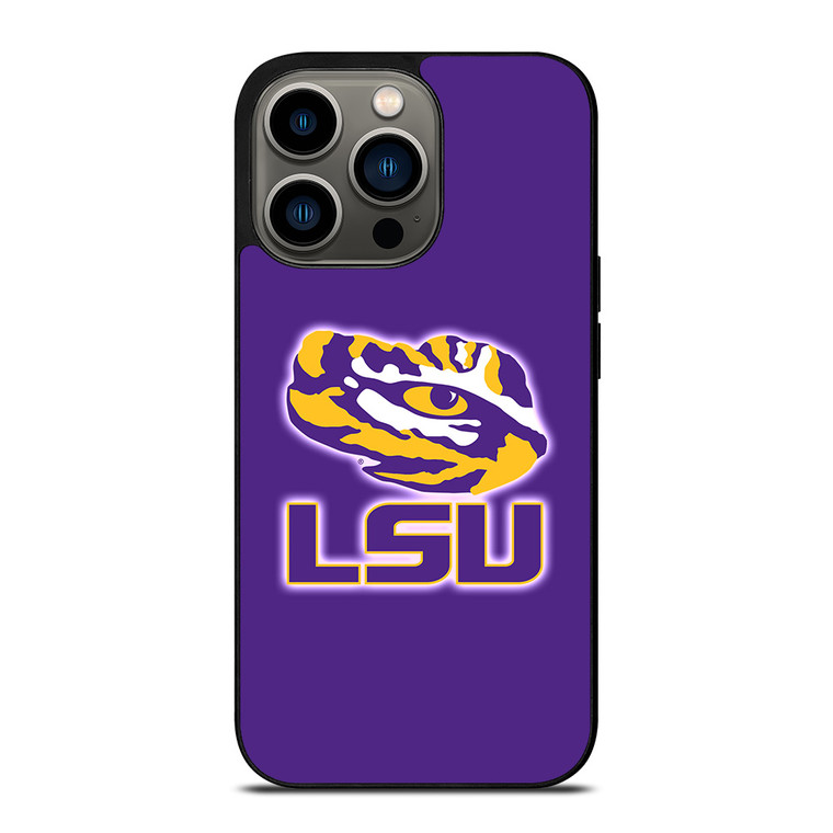 LSU TIGERS EYES LOGO iPhone 13 Pro Case