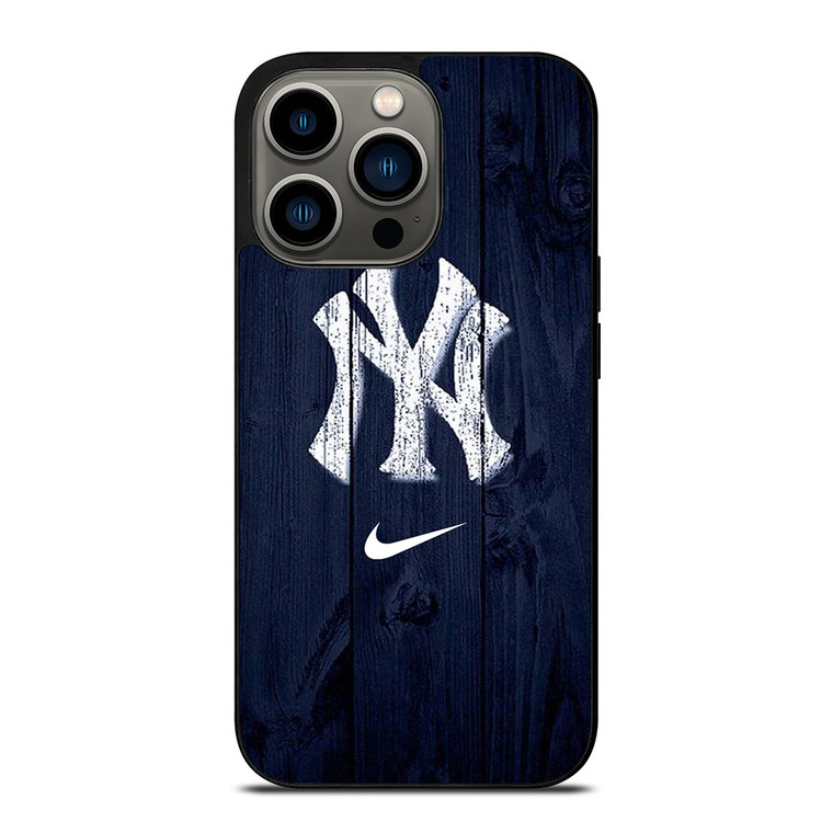 NEW YORK YANKEES WOODEN NIKE iPhone 13 Pro Case
