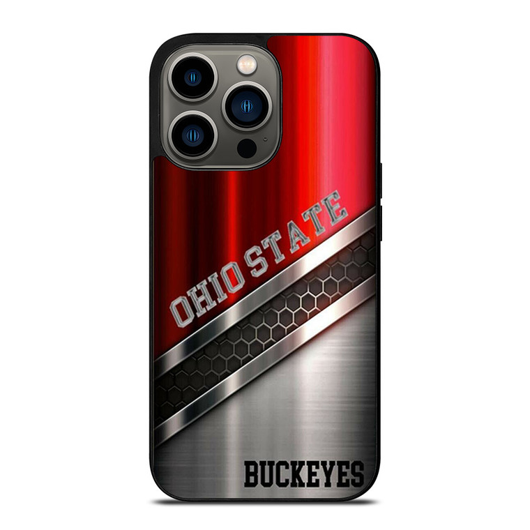 OHIO STATE BUCKEYES LOGO FOOTBALL TEAM iPhone 13 Pro Case OHIO STATE BUCKEYES LOGO FOOTBALL TEAM iPhone 13 Pro Case