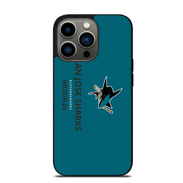 SAN JOSE SHARKS LANDSCAPE iPhone 13 Pro Case