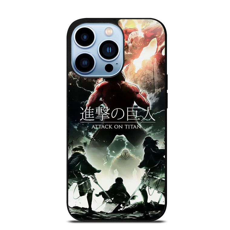 ATTACK ON TITAN ALL CHARACTER FINAL iPhone 13 Pro Max Case