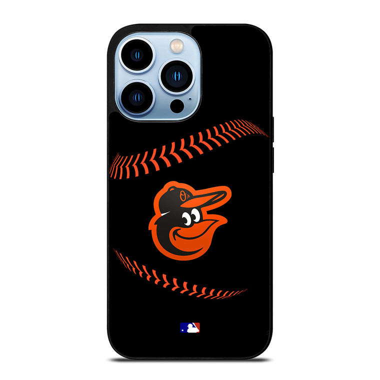 BALTIMORE ORIOLES BASEBALL BLACK iPhone 13 Pro Max Case