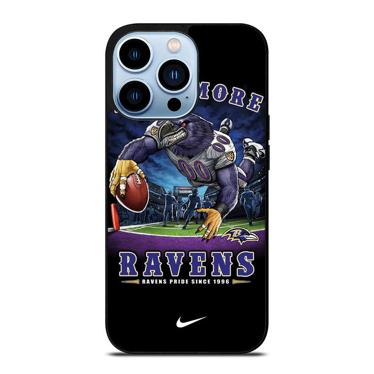 BALTIMORE RAVENS NFL ART iPhone 13 Pro Max Case