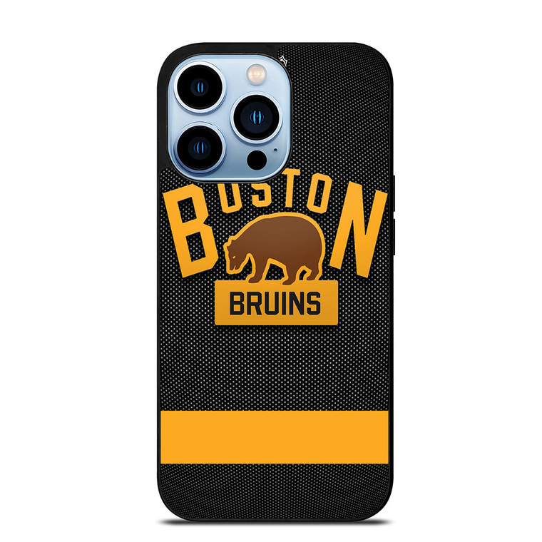 BOSTON BRUINS HOCKEY TEAM BEAR LOGO iPhone 13 Pro Max Case