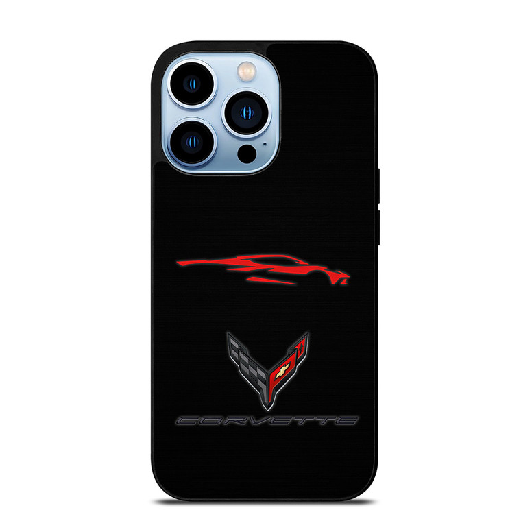 CORVETTE STINGRAY C8 CAR LOGO iPhone 13 Pro Max Case