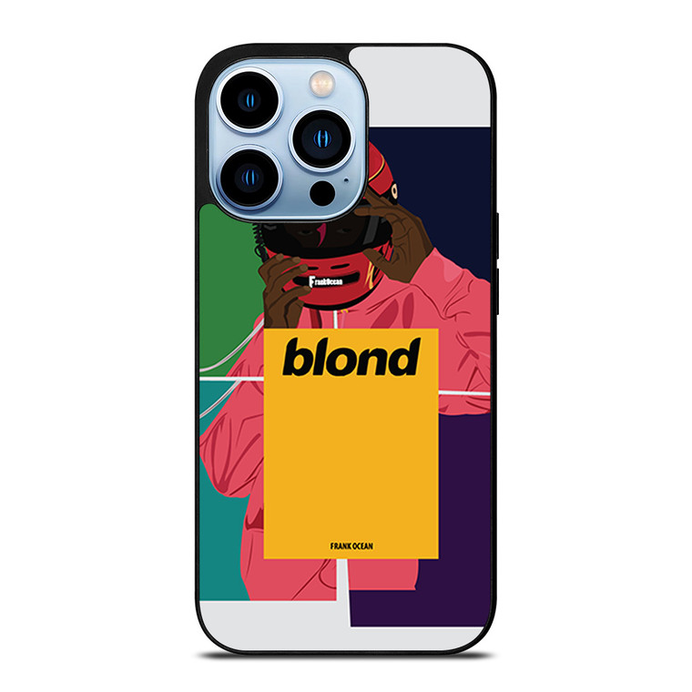 FRANK OCEAN BLOND 4 Samsung Galaxy S10 5G Black Plastic iPhone 13 Pro Max Case