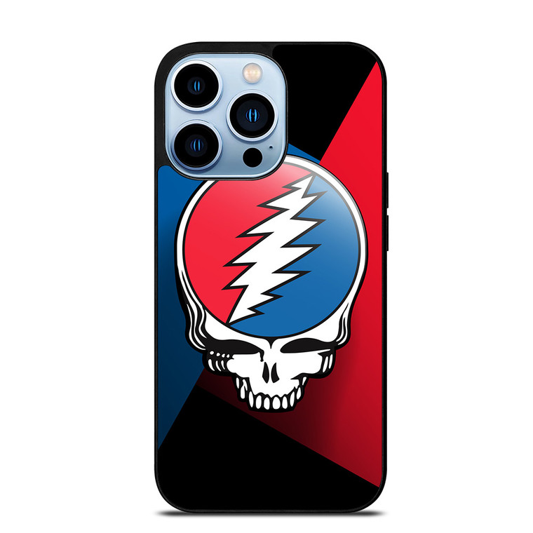 GRATEFUL DEAD SKULL STRIPS iPhone 13 Pro Max Case GRATEFUL DEAD SKULL STRIPS iPhone 13 Pro Max Case
