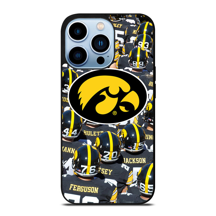 IOWA HAWKEYES COLLAGE FOOTBALL iPhone 13 Pro Max Case