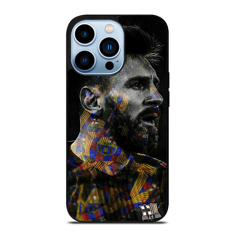 LEO MESSI BARCELONA ART iPhone 13 Pro Max Case