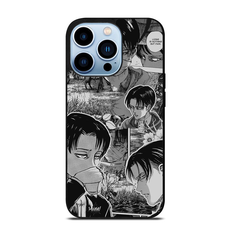 LEVI ACKERMAN ATTTACK ON TITAN MANGA iPhone 13 Pro Max Case