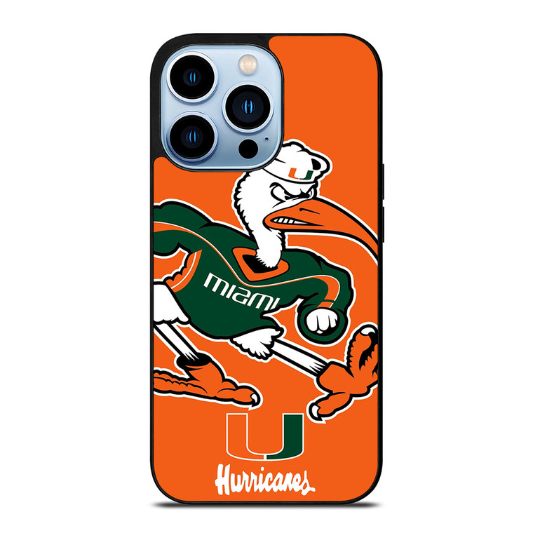 MIAMI HURRICANES FOOTBALL MASCOT iPhone 13 Pro Max Case