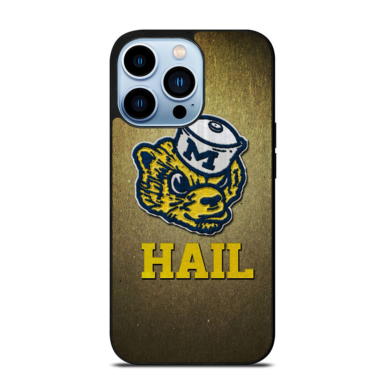 MICHIGAN WOLVERINES HAIL iPhone 13 Pro Max Case