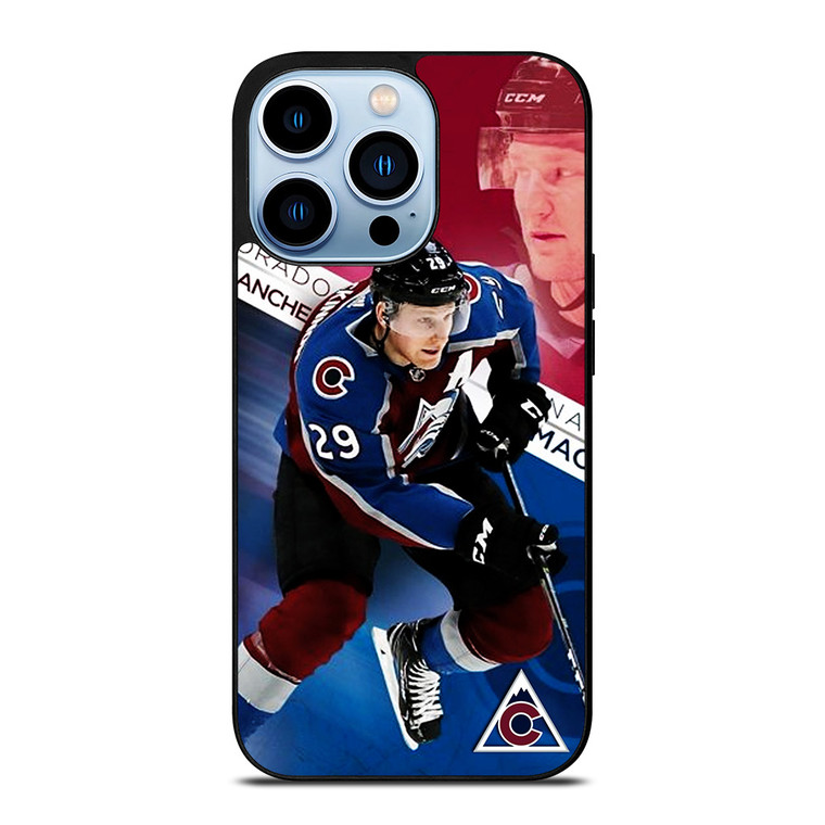 NATHAN MACKINNON 29 COLORADO AVALANCHE iPhone 13 Pro Max Case
