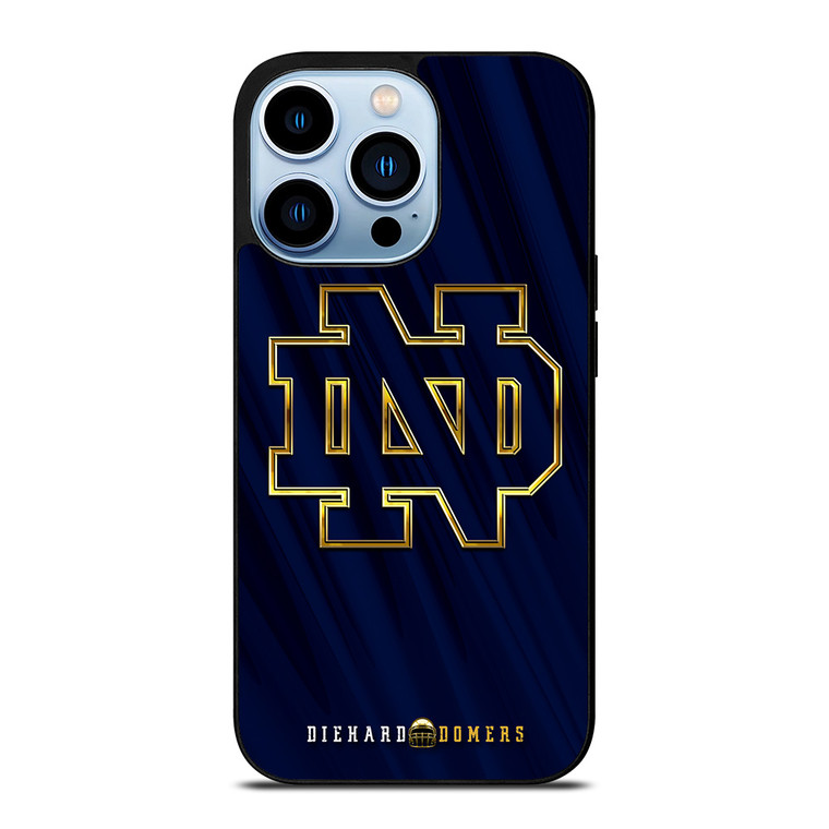 NOTRE DAME IRISH ND INITIAL LOGO iPhone 13 Pro Max Case