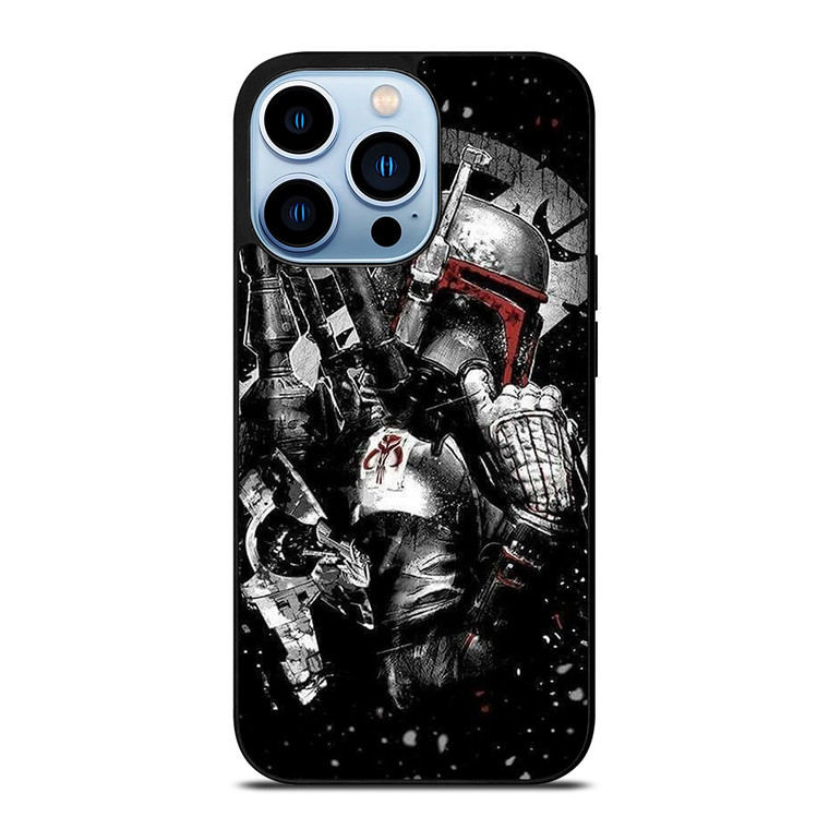 STAR WARS BOBA FETT ART iPhone 13 Pro Max Case STAR WARS BOBA FETT ART iPhone 13 Pro Max Case