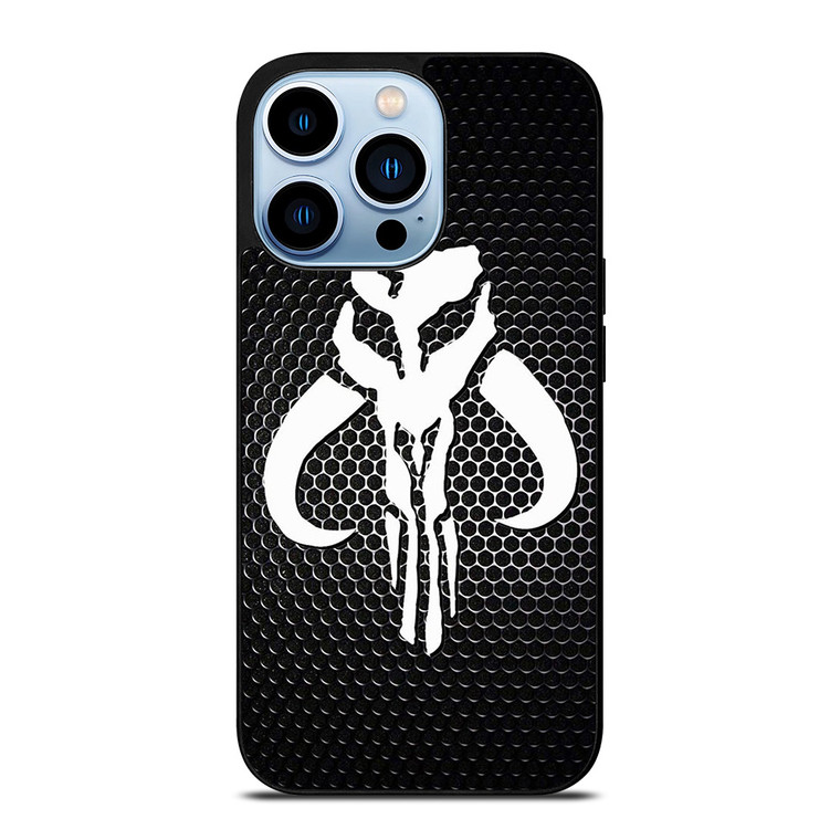 STAR WARS MANDALORIAN LOGO CARBON iPhone 13 Pro Max Case