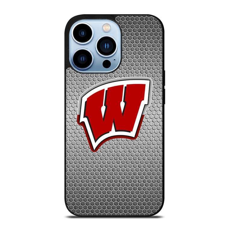 WISCONSIN BADGER EMBLEM iPhone 13 Pro Max Case