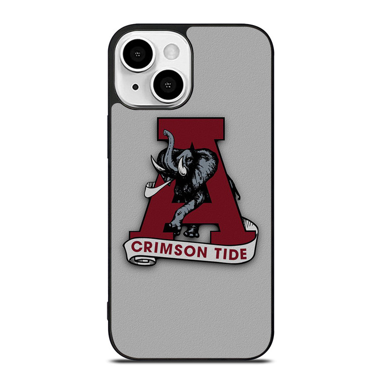 ALABAMA CRIMSON TIDE LOGO INITIAL iPhone 13 Mini Case