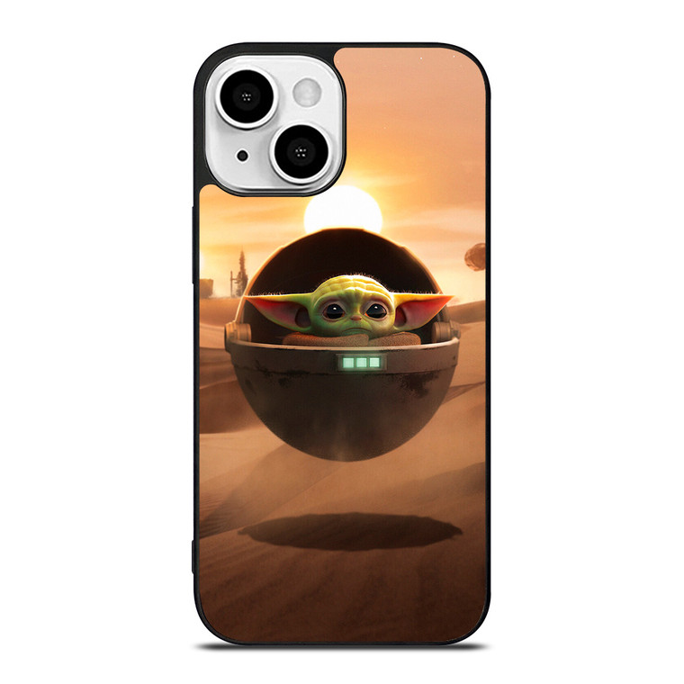 BABY YODA FLY STAR WARS iPhone 13 Mini Case