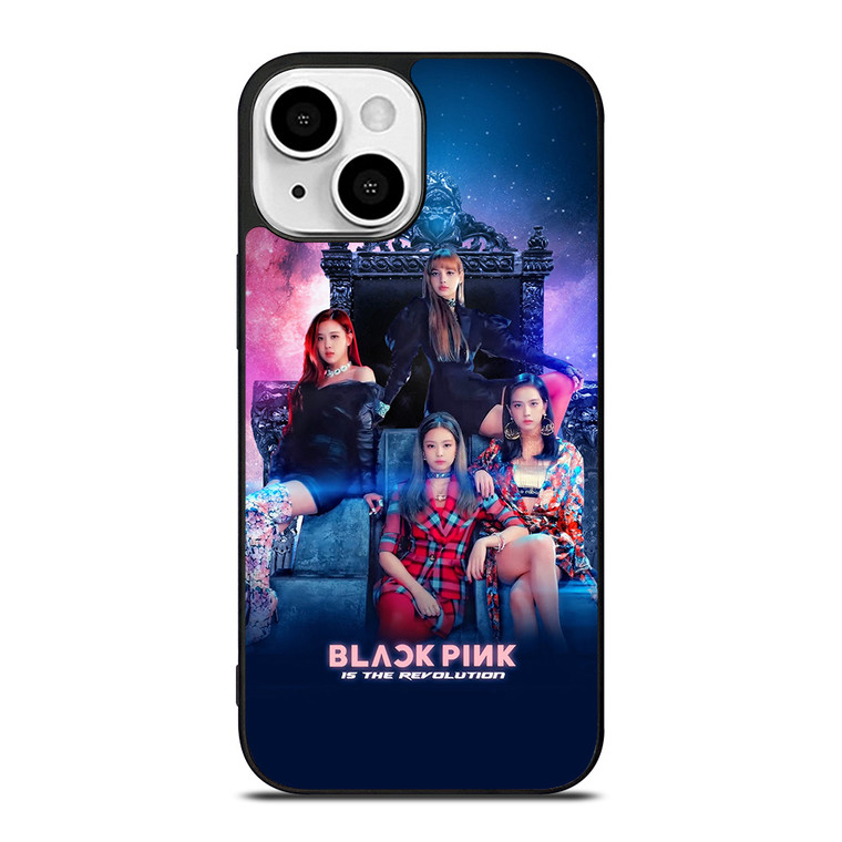 BLACK PINK REVOLUTION ICON iPhone 13 Mini Case