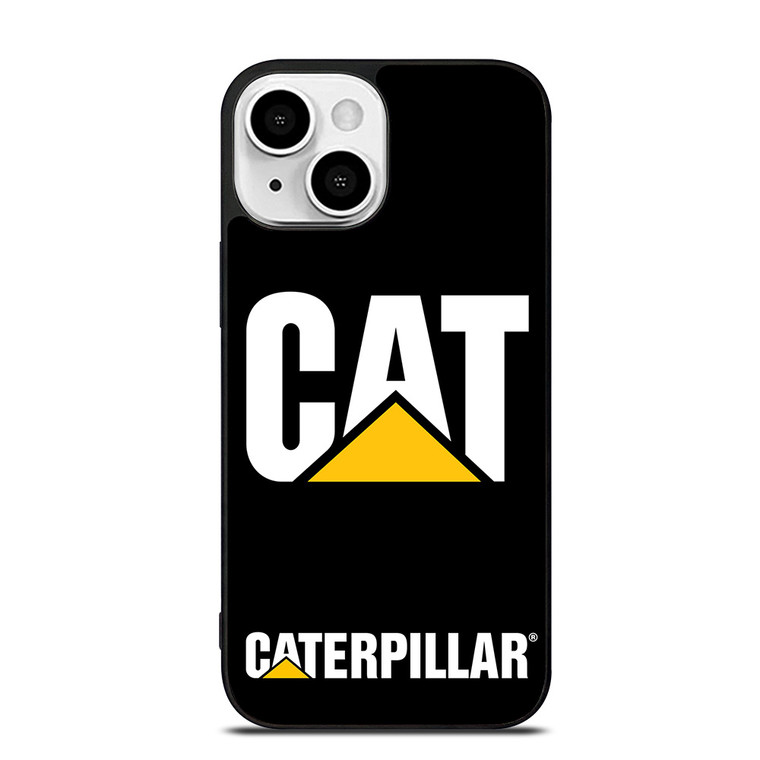 CAT CATERPILLAR BLACK LOGO iPhone 13 Mini Case