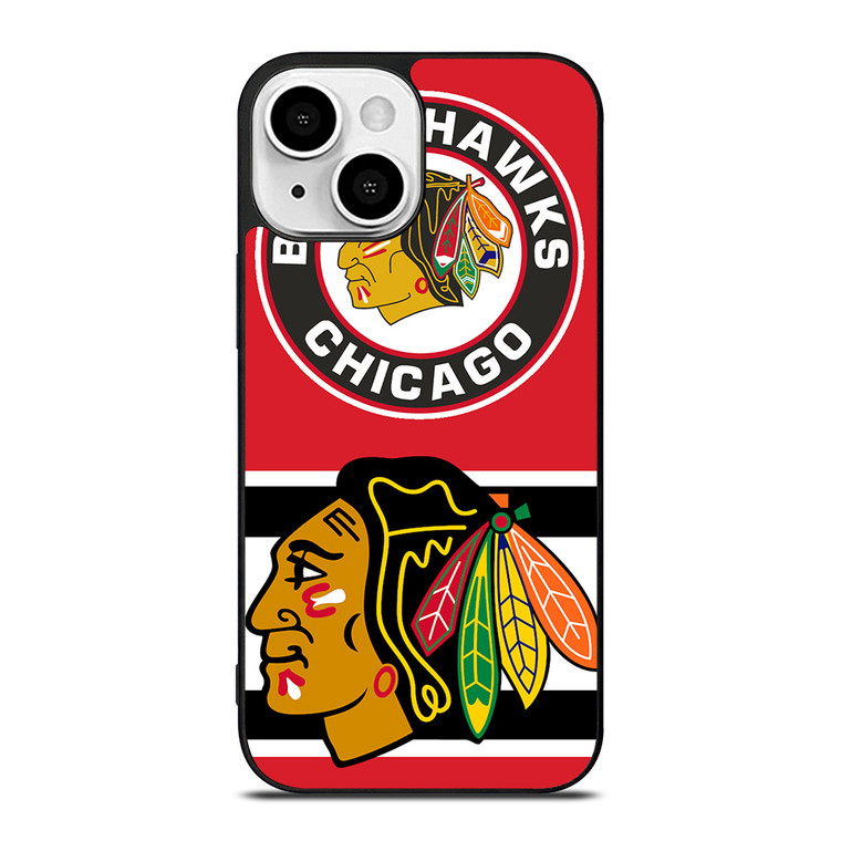 CHICAGO BLACKHAWKS NHL LOGO iPhone 13 Mini Case