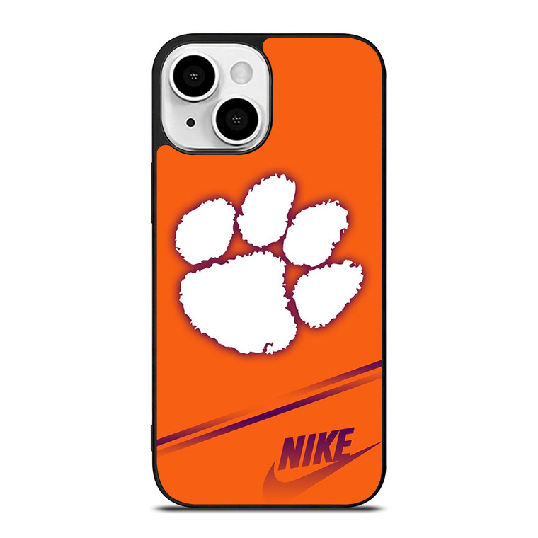 CLEMSON TIGERS FOOTBALL LOGO NIKE iPhone 13 Mini Case