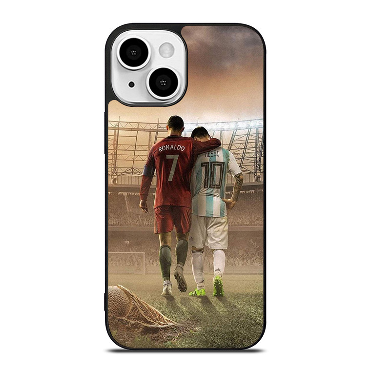 CRISTIANO RONALDO AND LIONEL MESSI iPhone 13 Mini Case