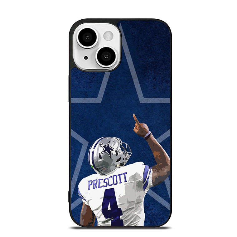 DAK PRESCOTT COWBOYS DALLAS COWBOYS FOOTBALL FOUR iPhone 13 Mini Case