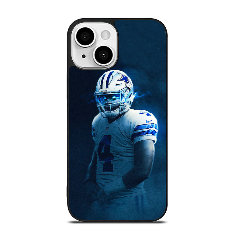 DAK PRESCOTT DALLAS COWBOYS FOOTBALL DARK iPhone 13 Mini Case