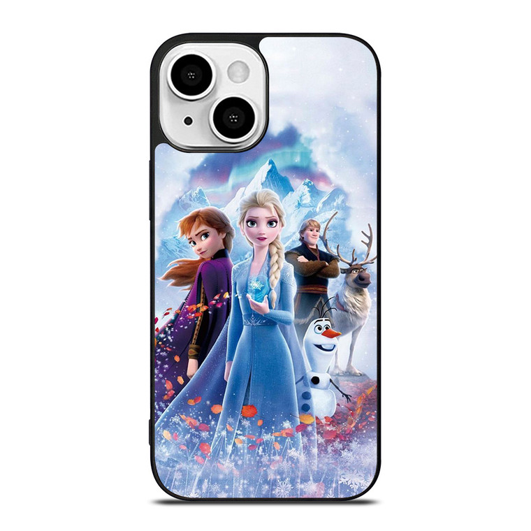 ELSA AND FRIENDS FROZEN CHARACTER iPhone 13 Mini Case