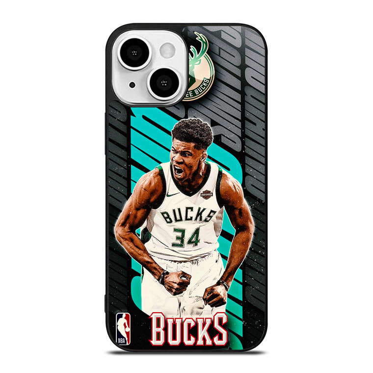 GIANNIS ANTETOKOUNMPO BUCKS NBA iPhone 13 Mini Case