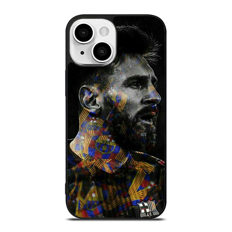 LEO MESSI BARCELONA ART iPhone 13 Mini Case