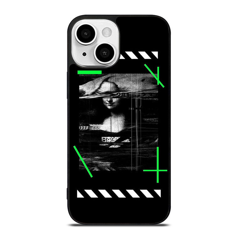 OFF WHITE MONALISA iPhone 13 Mini Case