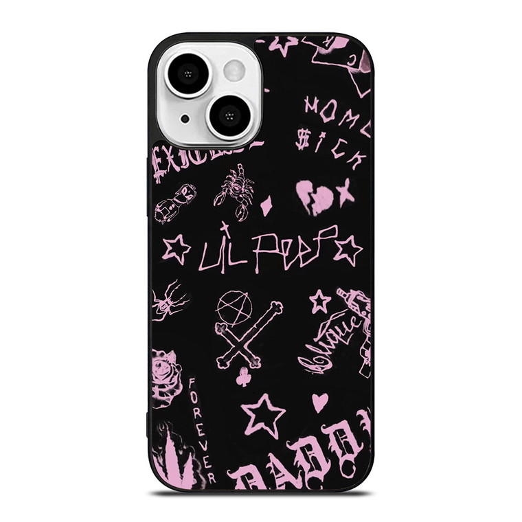 PINK BLACK iPhone 13 Mini Case