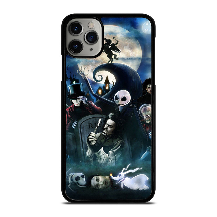 TIM BURTON MOVIES iPhone 11 Pro Max Case