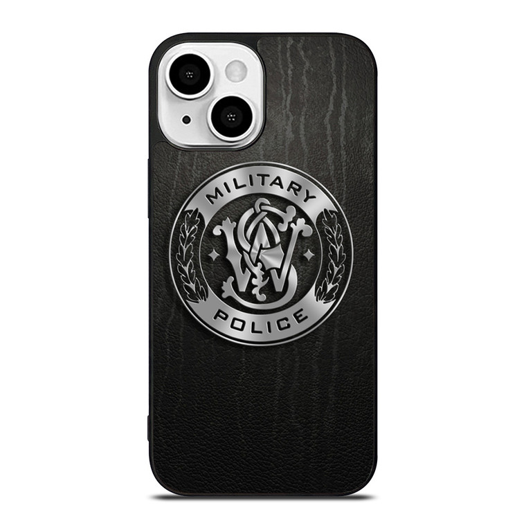 SMITH AND WESSON MILITARY POLICE METAL LOGO iPhone 13 Mini Case