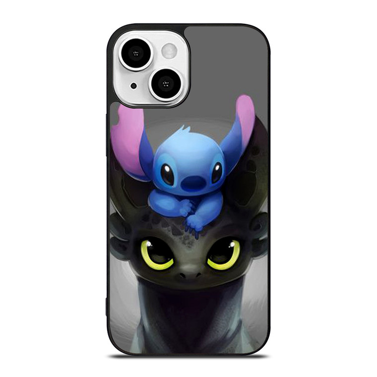 STITCH AND TOOTHLESS DRAGON iPhone 13 Mini Case STITCH AND TOOTHLESS DRAGON iPhone 13 Mini Case