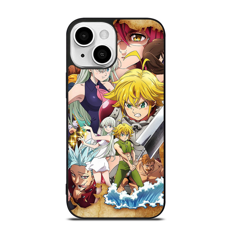 THE SEVEN DEADLY SINS MELIODAS AND FRIENDS iPhone 13 Mini Case