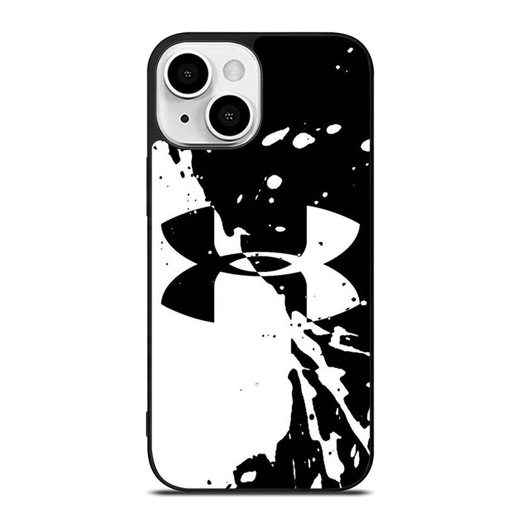UNDER ARMOUR BLACK WHITE iPhone 13 Mini Case