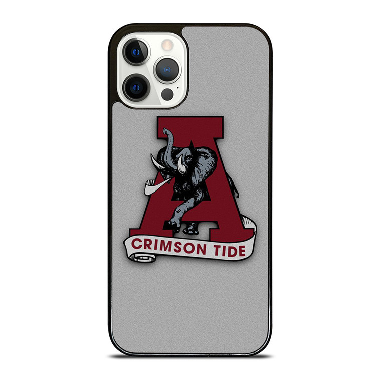 ALABAMA CRIMSON TIDE LOGO INITIAL iPhone 12 Pro Case
