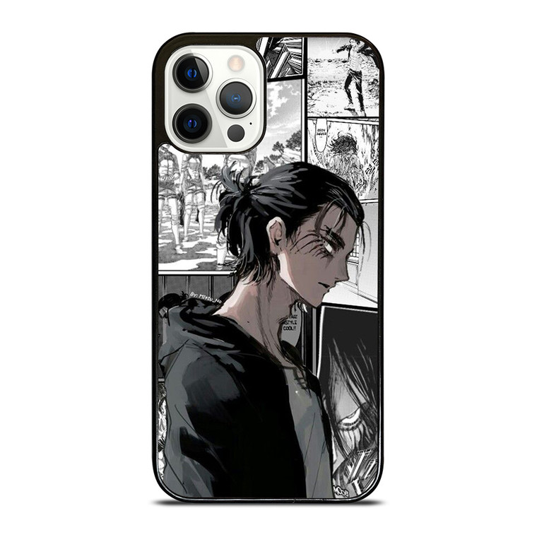 ATTACK ON TITAN ANIME MANGA SILOUET iPhone 12 Pro Case